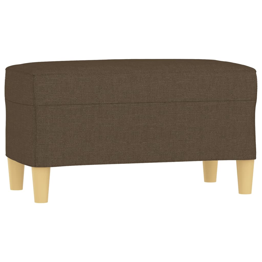 barna szövet pad 70 x 35 x 41 cm