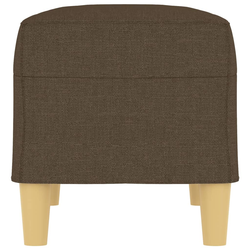 barna szövet pad 70 x 35 x 41 cm