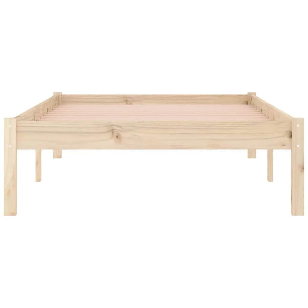 tömör fenyőfa ágykeret matrac nélkül 100x190 cm