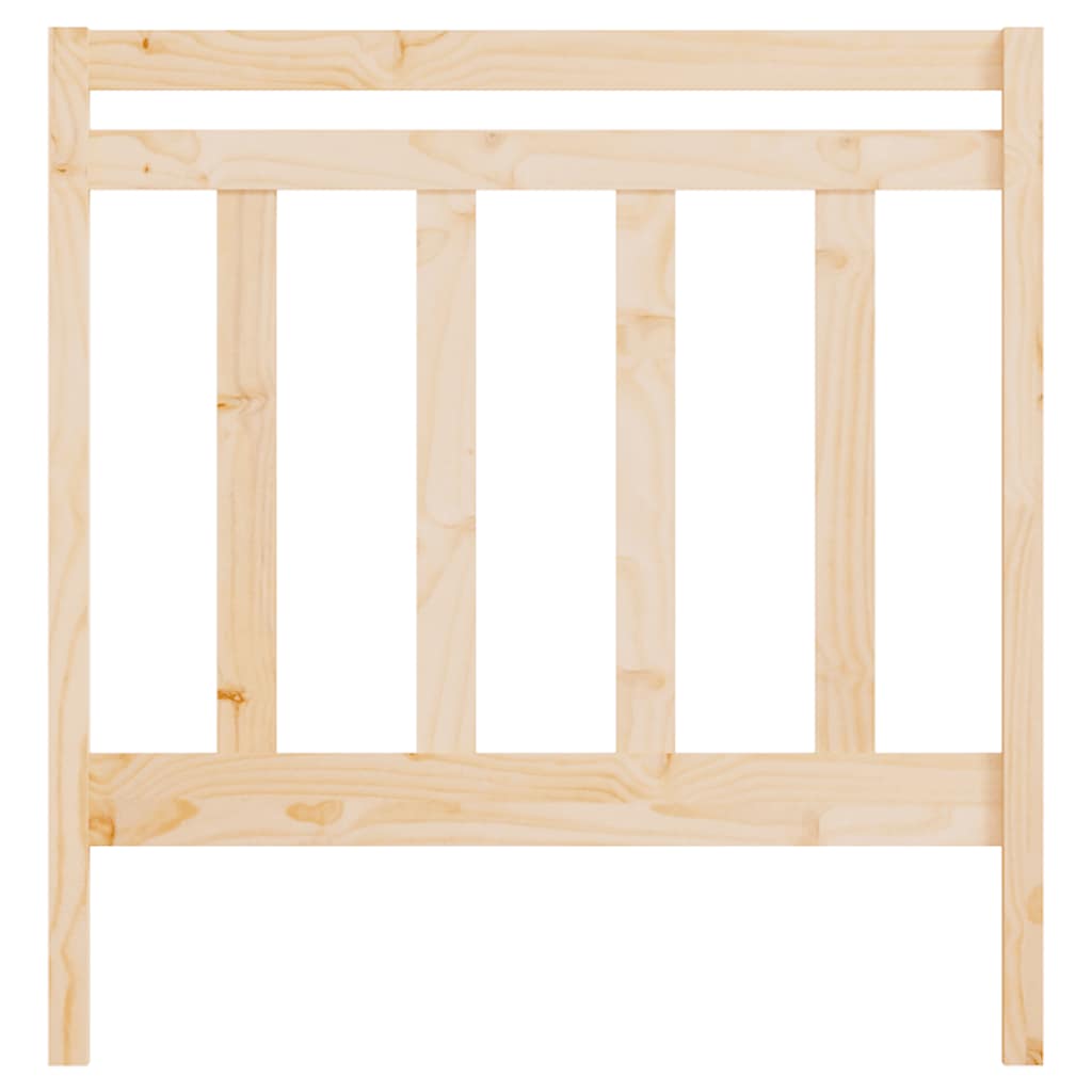 tömör fenyőfa ágy fejtámla 95 x 4 x 100 cm