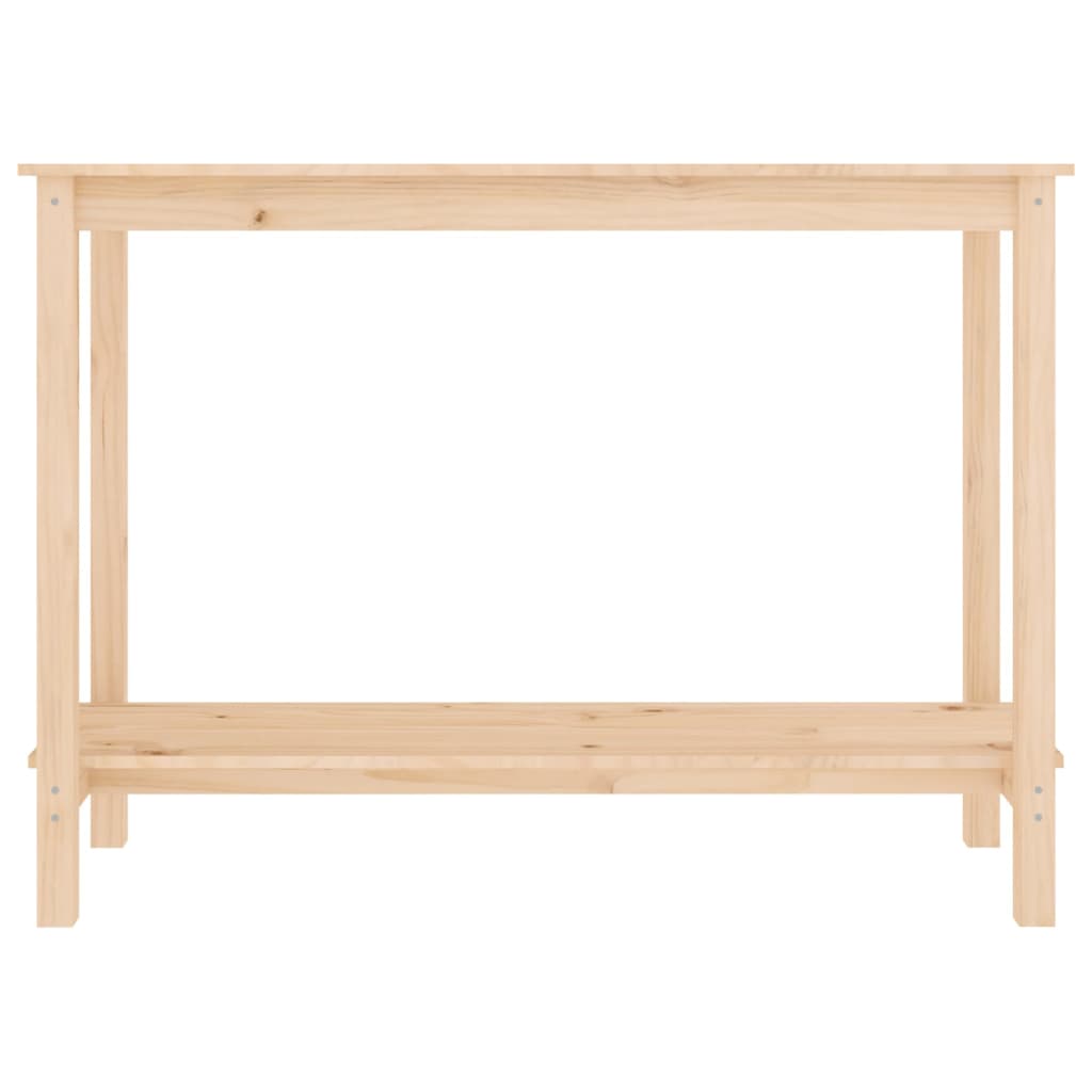 tömör fenyőfa tálalóasztal 110x40x80 cm