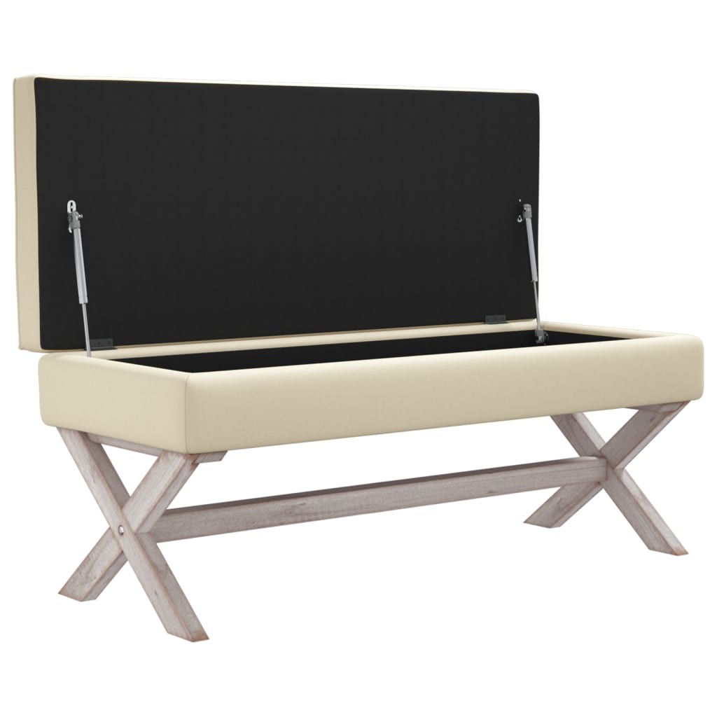 vászon tárolóülőke 110 x 45 x 49 cm