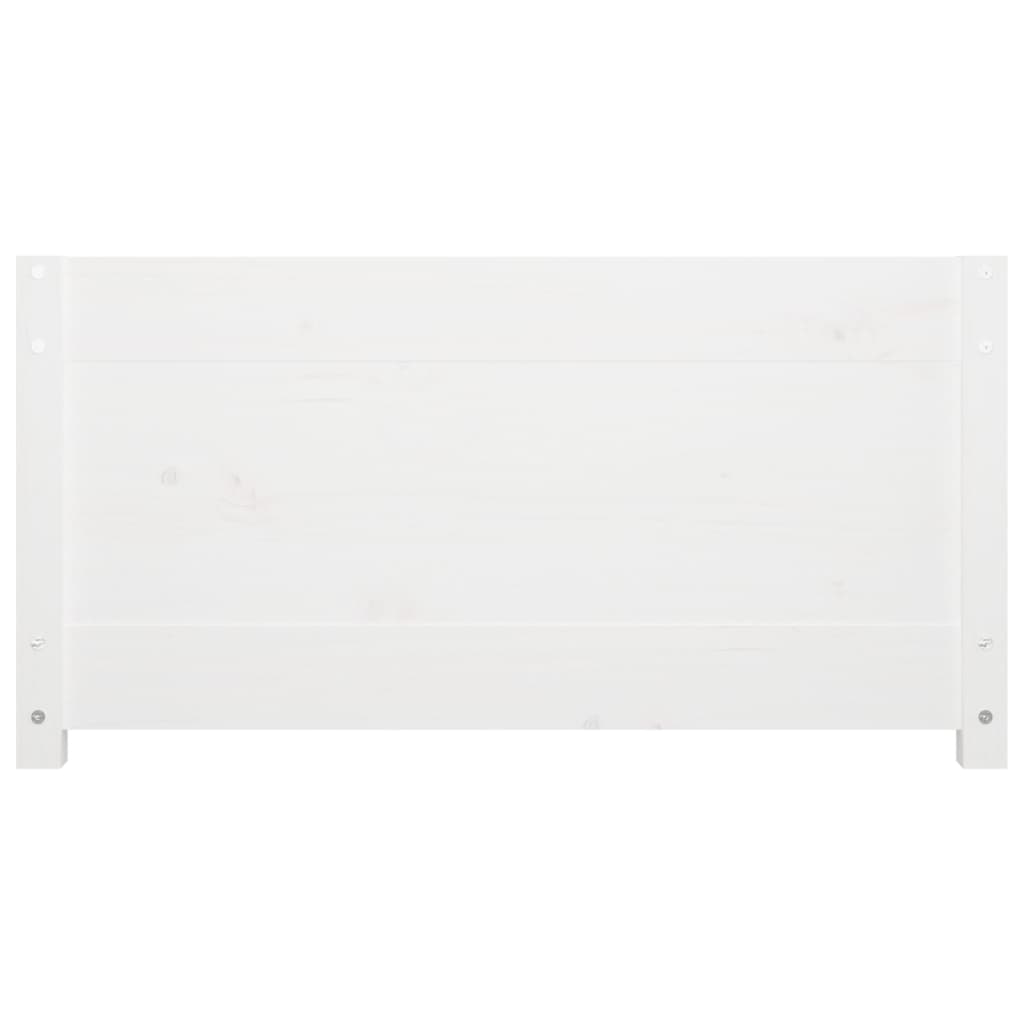 fehér tömör fenyőfa kanapéágy matrac nélkül 80 x 200 cm