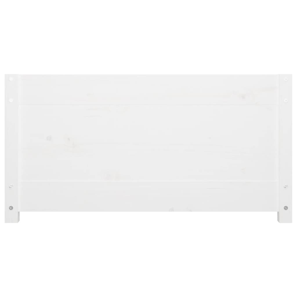 fehér tömör fenyőfa kanapéágy matrac nélkül 90 x 200 cm