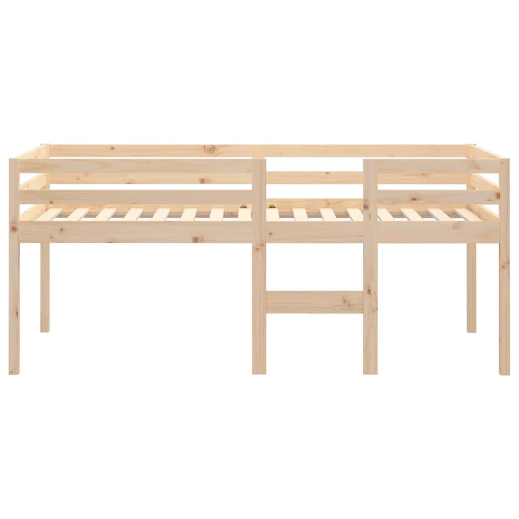 tömör fenyőfa magasított ágy 90 x 200 cm