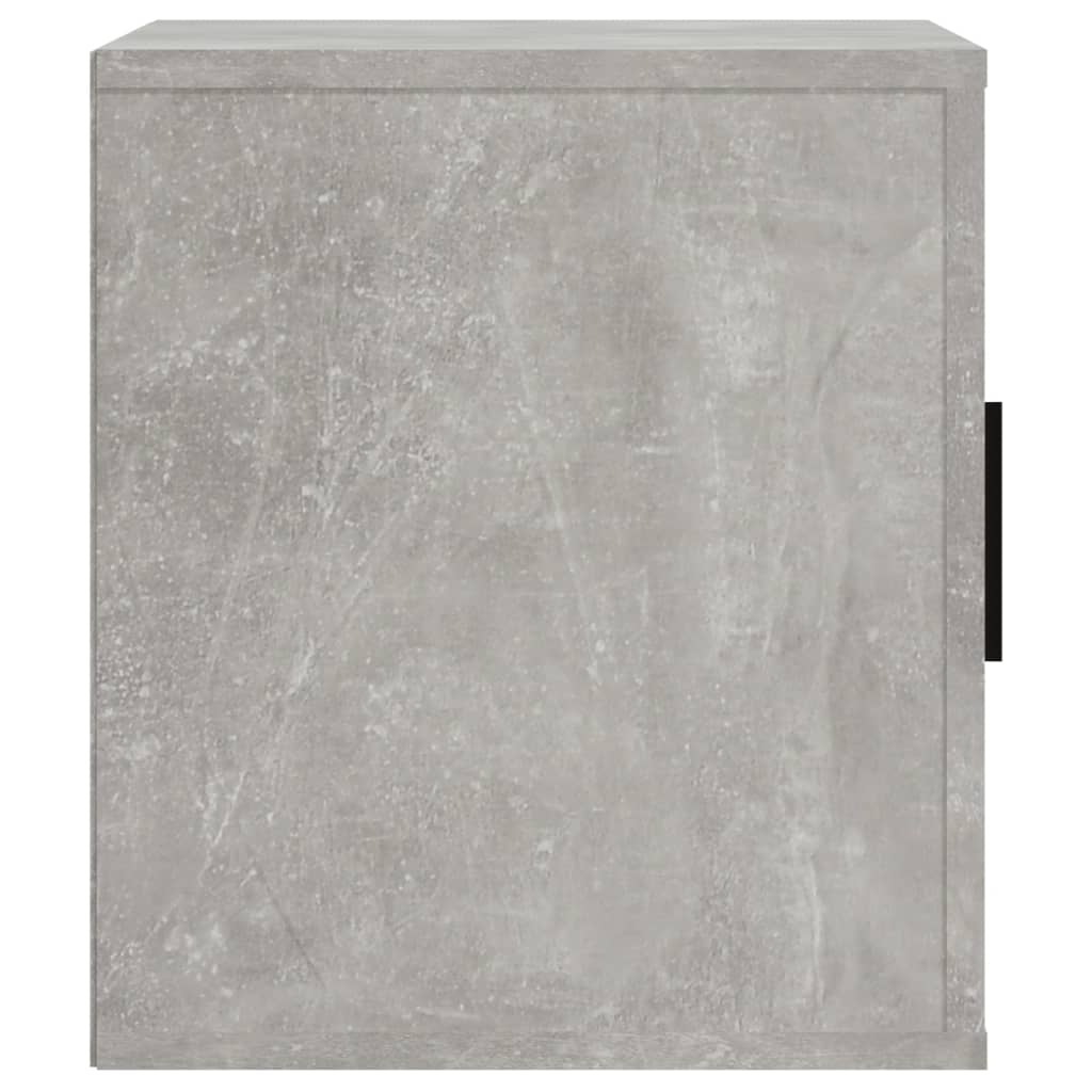 betonszürke szerelt fa TV-szekrény 100x35x40 cm