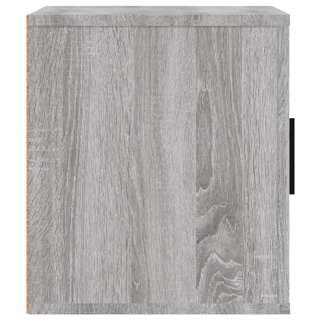 szürke sonoma színű szerelt fa TV-szekrény 100 x 35 x 40 cm