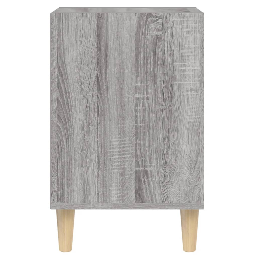 szürke sonoma színű szerelt fa TV-szekrény 100x35x55 cm