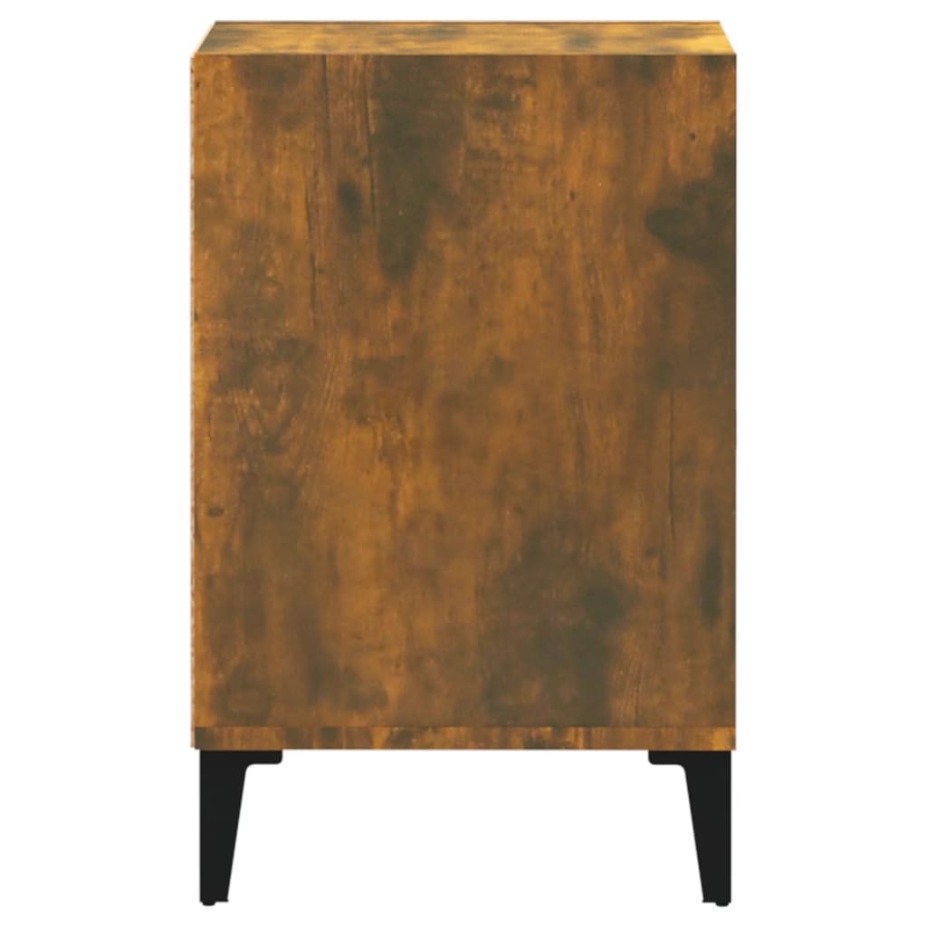 füstös tölgy színű szerelt fa TV-szekrény 100x35x55 cm