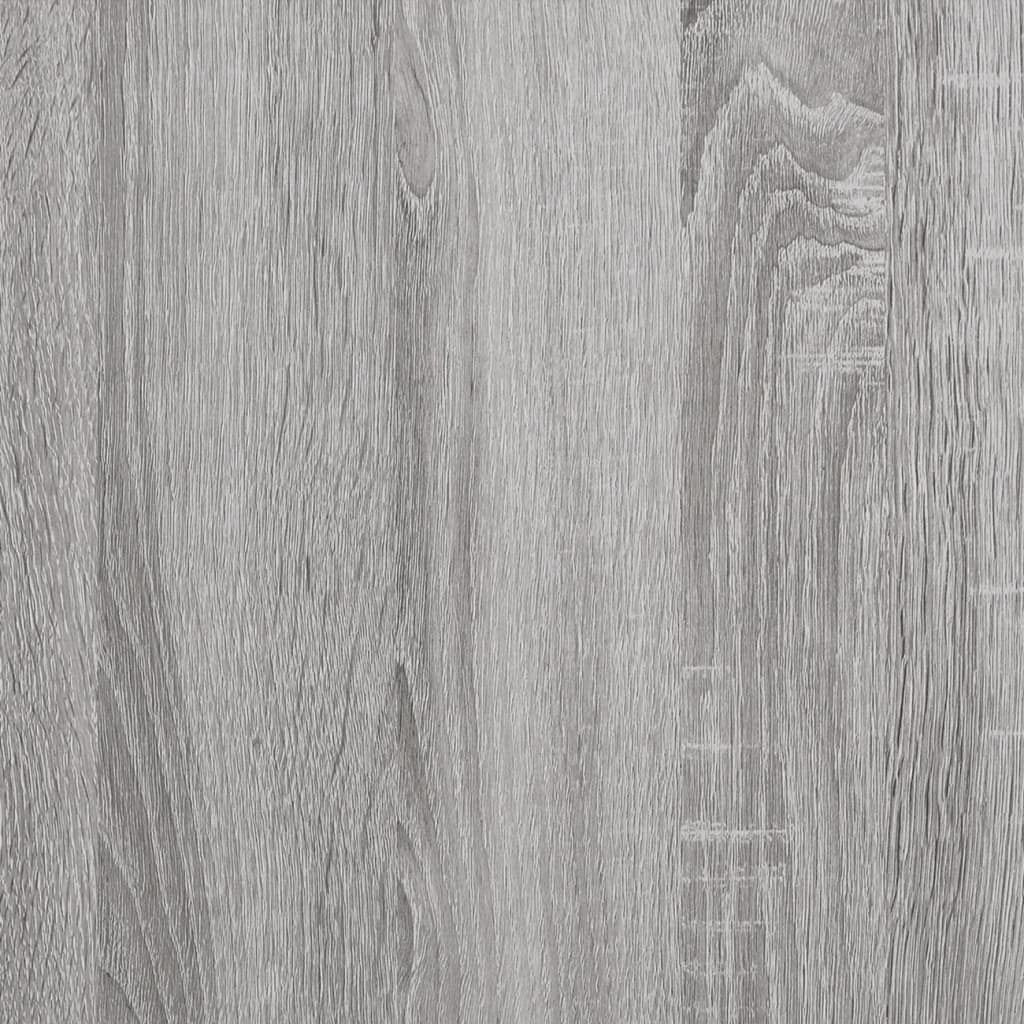 szürke sonoma színű szerelt fa TV-szekrény 100 x 35 x 40 cm