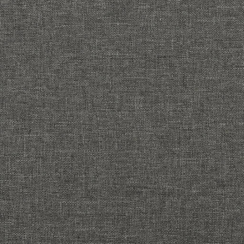 sötétszürke szövet fejtámla szárnyakkal 83 x 23 x 118/128 cm