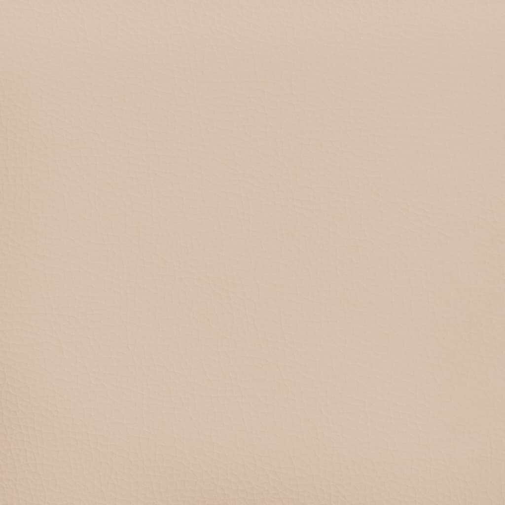 cappuccino műbőr szárnyas fejtámla 93x16x78/88 cm