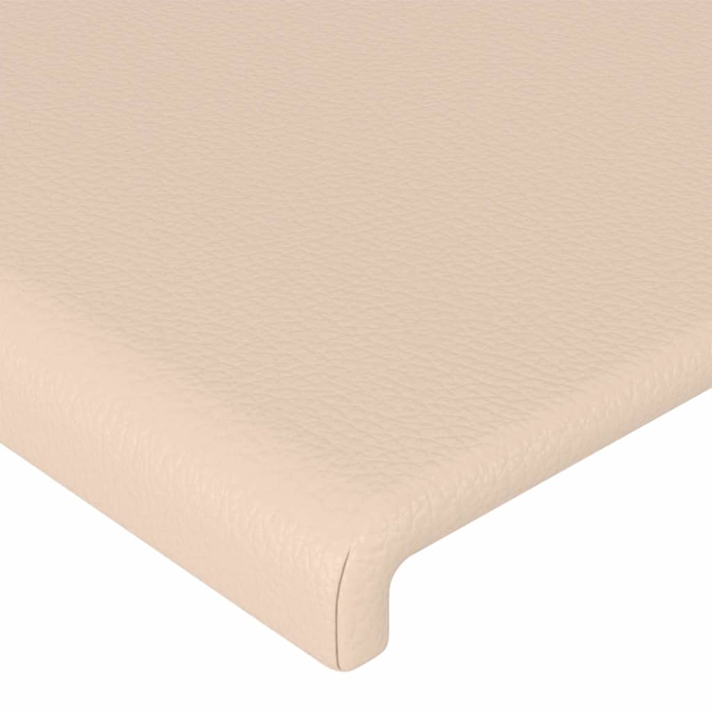fekete műbőr LED-es fejtámla 93x16x78/88 cm