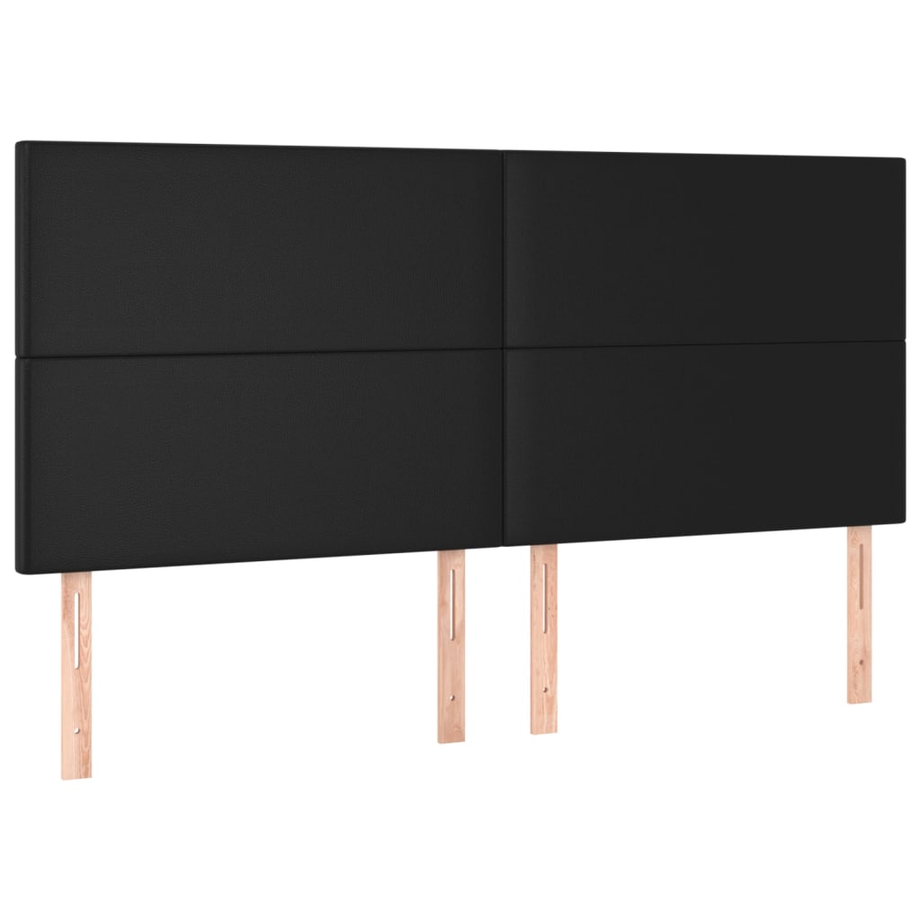 fehér műbőr rugós ágy matraccal 200 x 200 cm