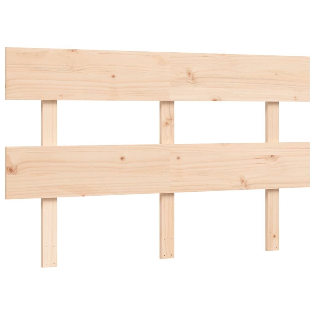 tömör fa ágy időseknek fejtámlával 120x200 cm