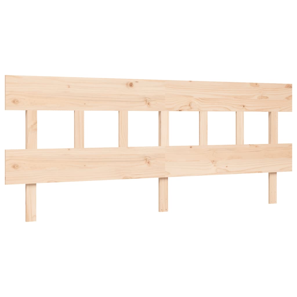 tömör fa ágy időseknek fejtámlával 200x200 cm