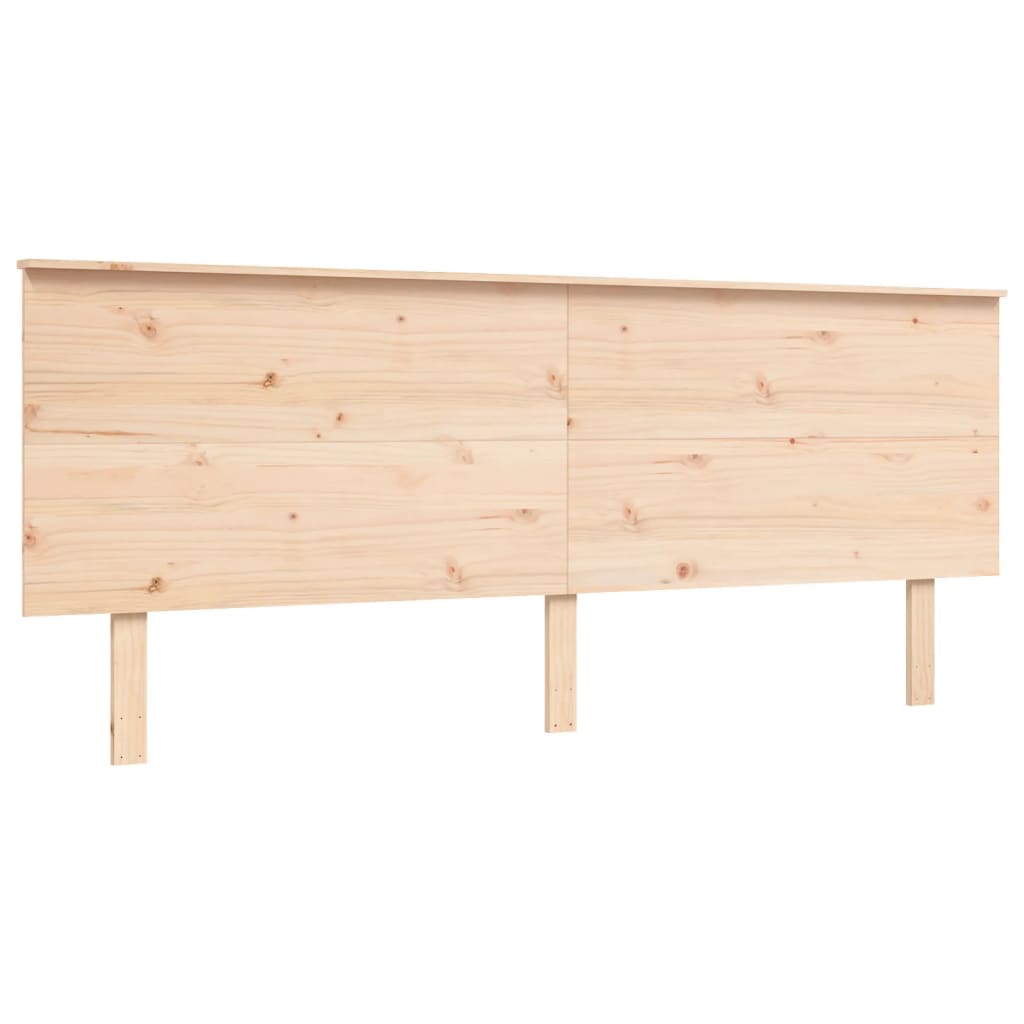 tömör fa ágy időseknek fejtámlával 200x200 cm