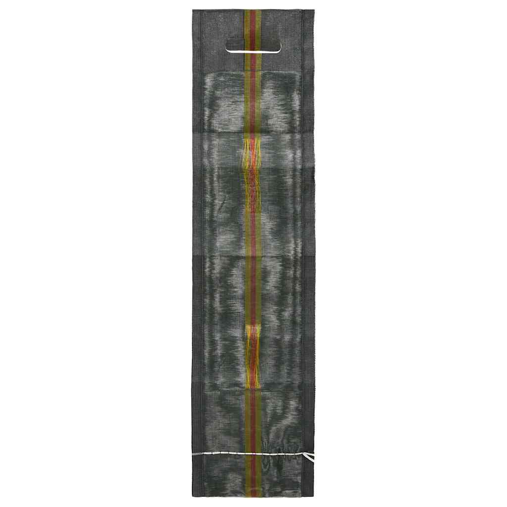 25 db sötétzöld HDPE homokzsák 103 x 25 cm