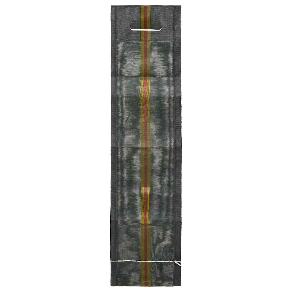100 db sötétzöld HDPE homokzsák 103 x 25 cm
