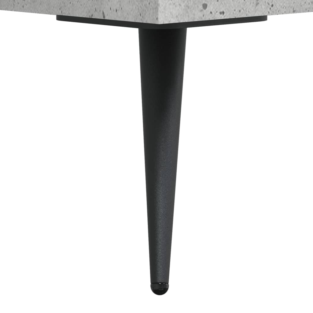 betonszürke szerelt fa magasszekrény 69,5 x 34 x 180 cm