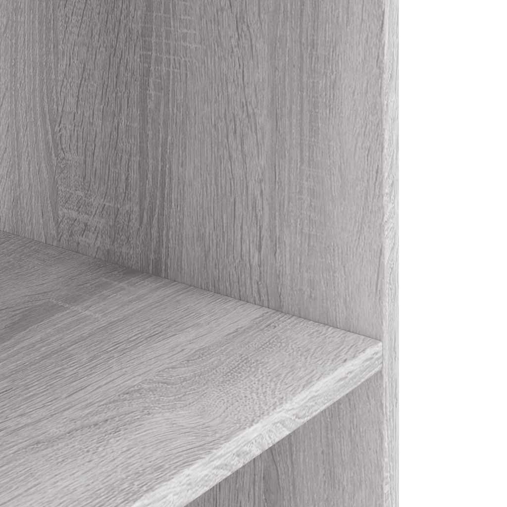 szürke sonoma akváriumállvány 60 x 30 x 60 cm rétegelt fából