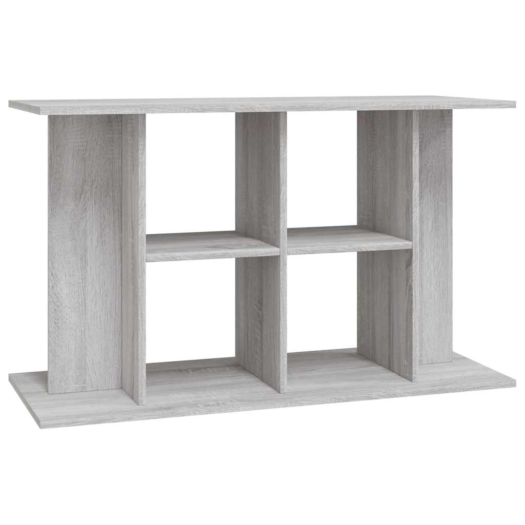 szürke sonoma szerelt fa akváriumi állvány 100x40x60 cm