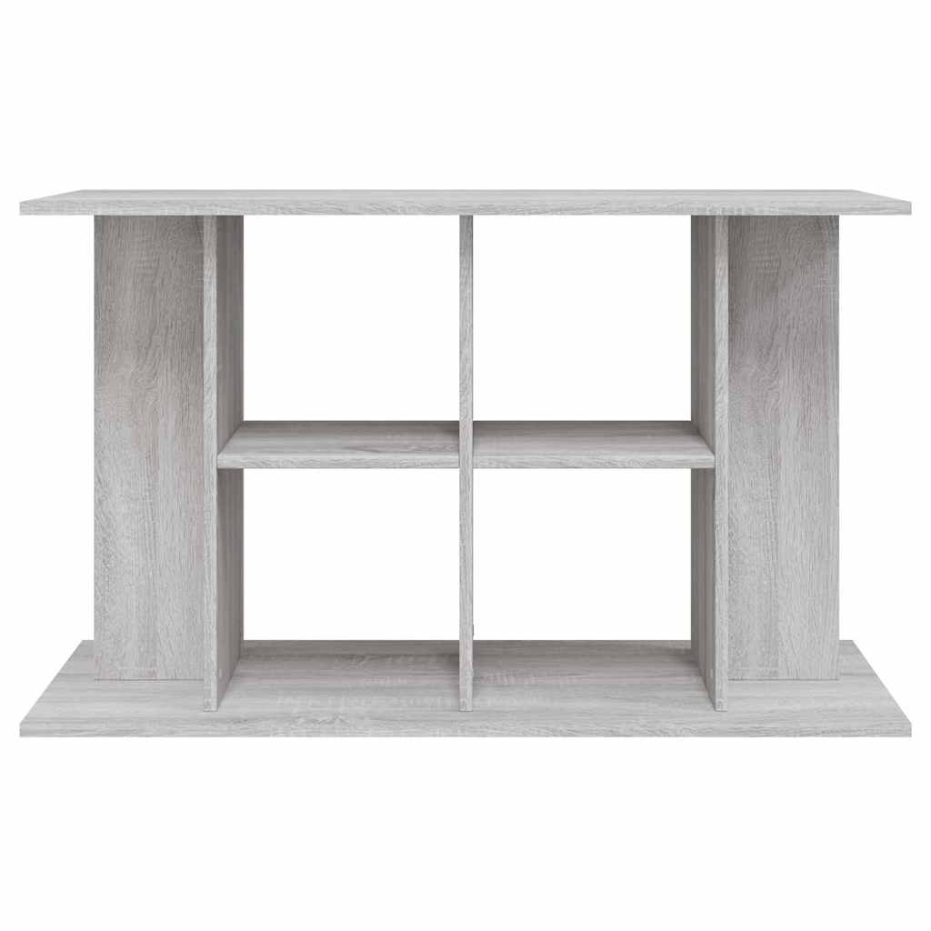 szürke sonoma szerelt fa akváriumi állvány 100x40x60 cm