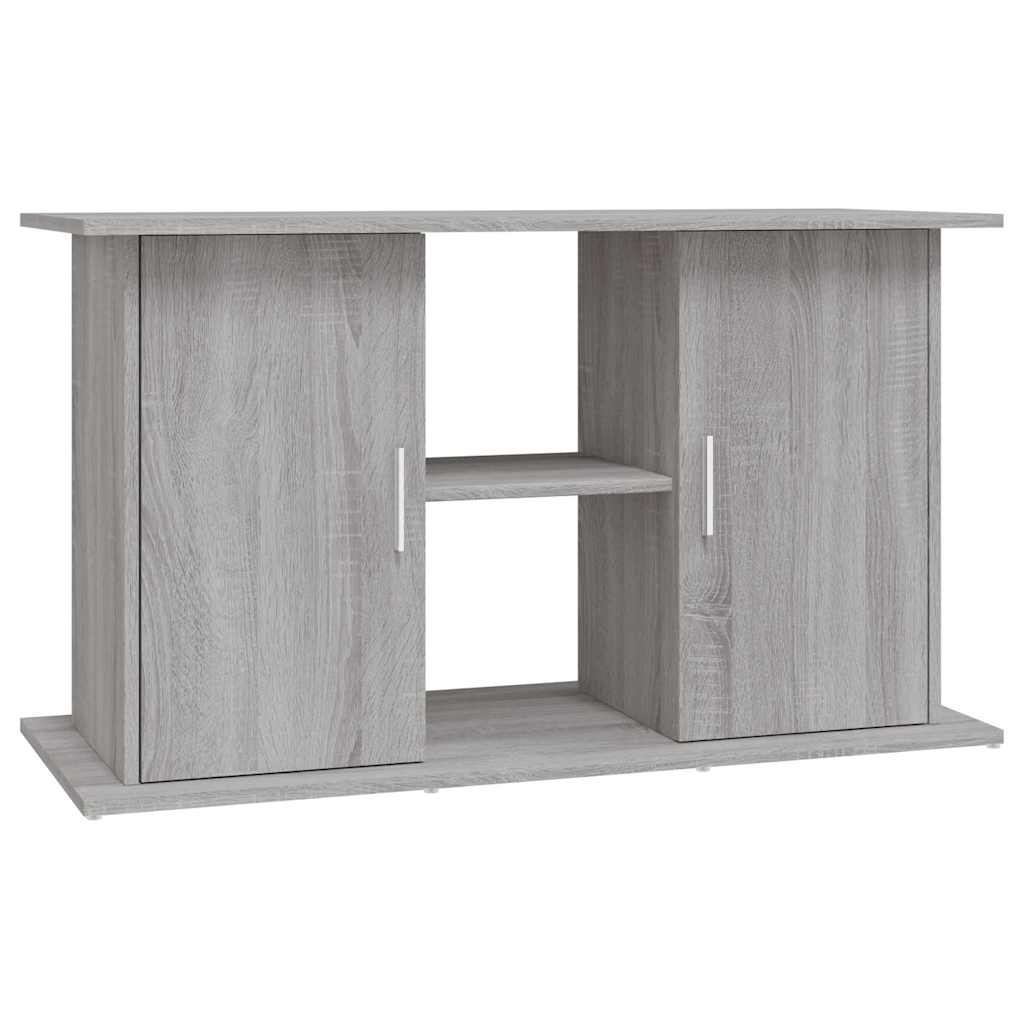 szürke sonoma szerelt fa akváriumi állvány 101x41x58 cm