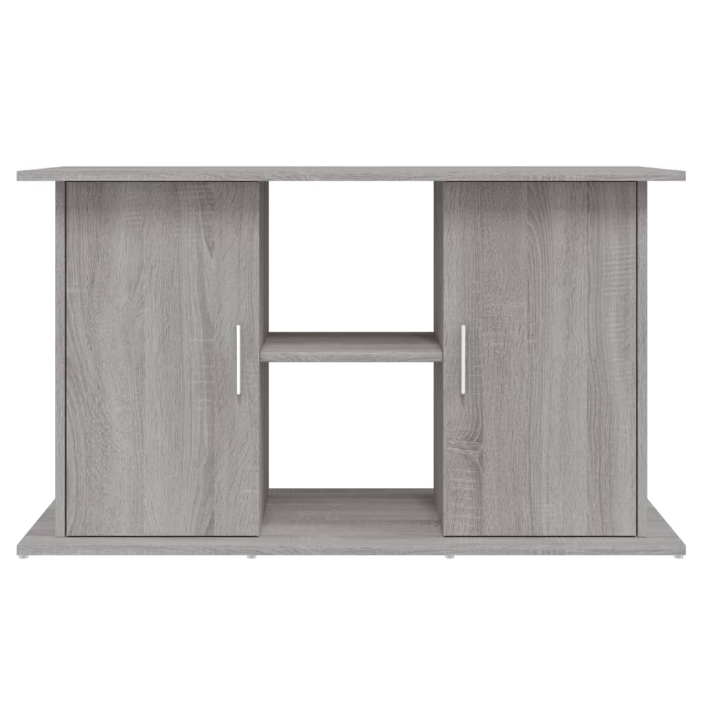 szürke sonoma szerelt fa akváriumi állvány 101x41x58 cm