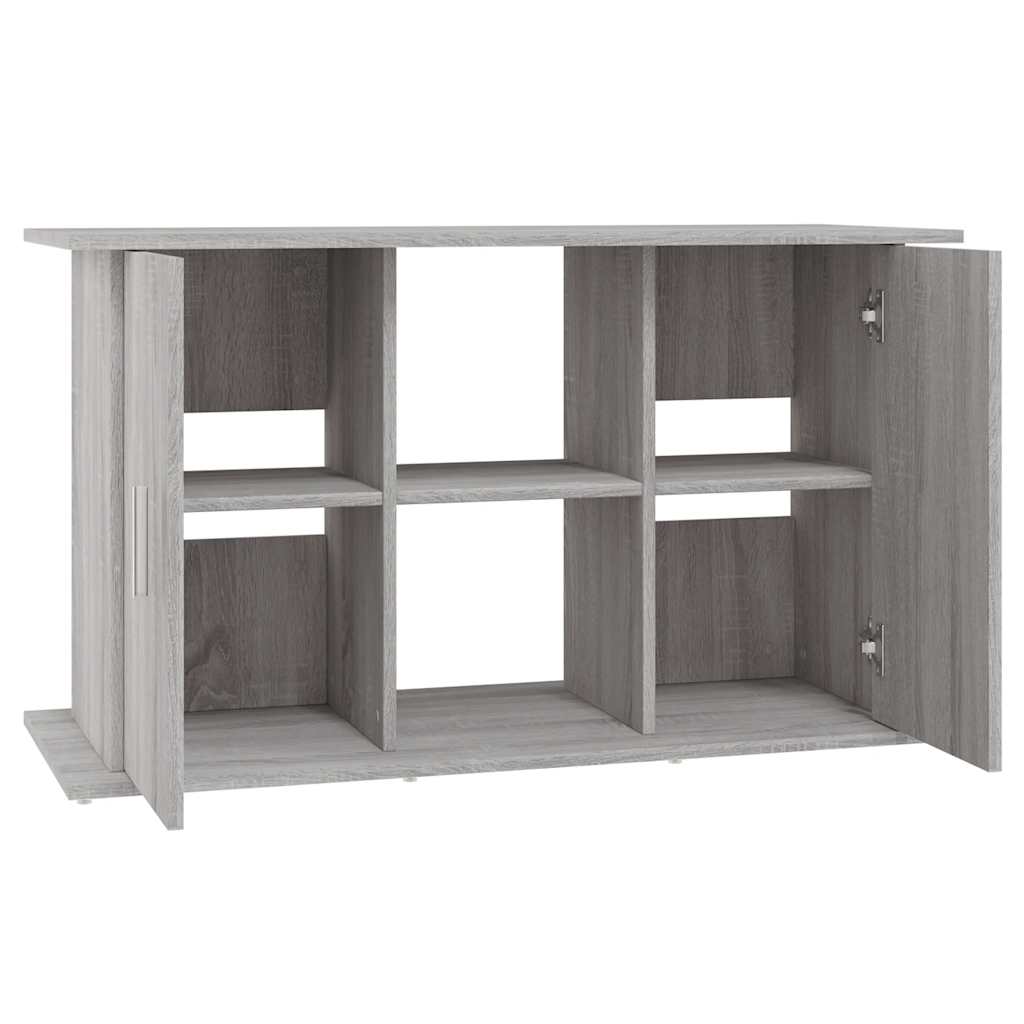 szürke sonoma szerelt fa akváriumi állvány 101x41x58 cm