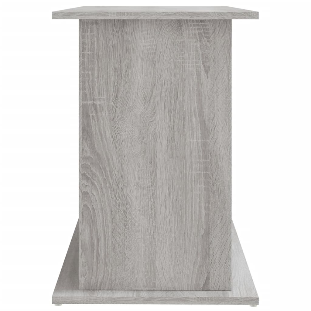 szürke sonoma szerelt fa akváriumi állvány 101x41x58 cm