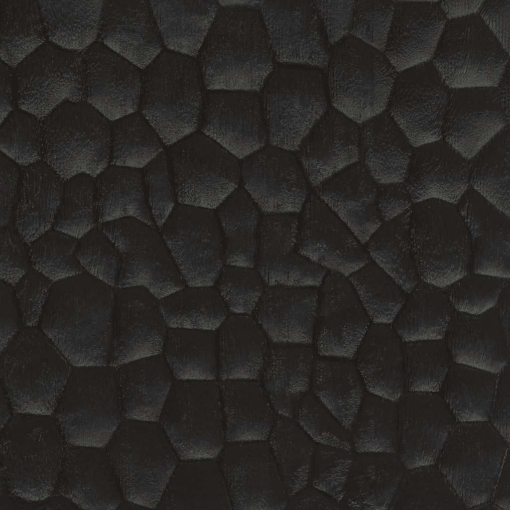 fekete tömör mangófa fürdőszobaszekrény 38 x 33 x 160 cm
