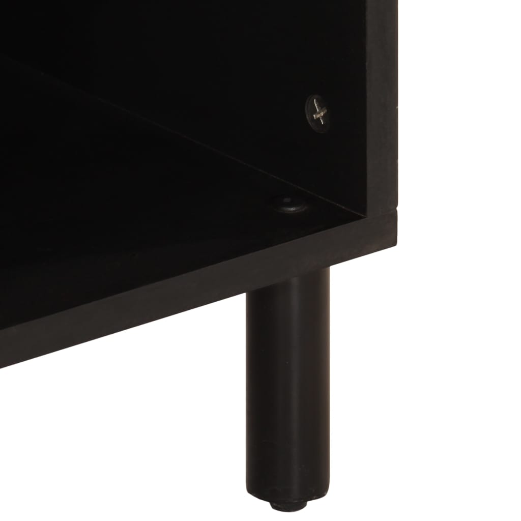 tömör akácfa és szerelt fa TV-szekrény 100 x 33 x 46 cm