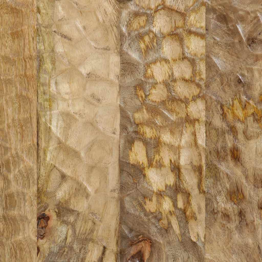 tömör mangófa TV-szekrény 80 x 31 x 46 cm