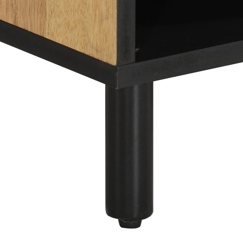 tömör mangófa TV-szekrény 80 x 33 x 46 cm