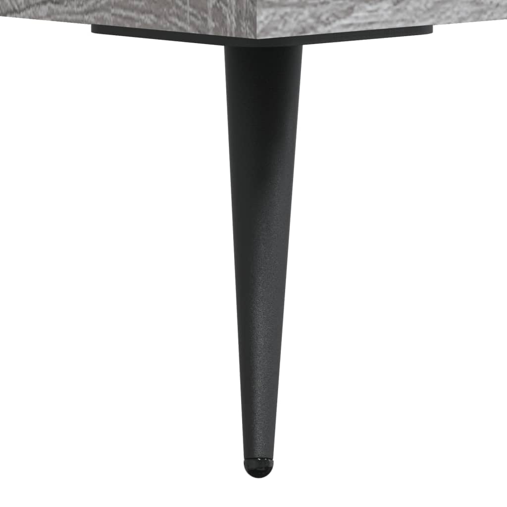 szürke sonoma színű szerelt fa TV-szekrény 80x36x50 cm