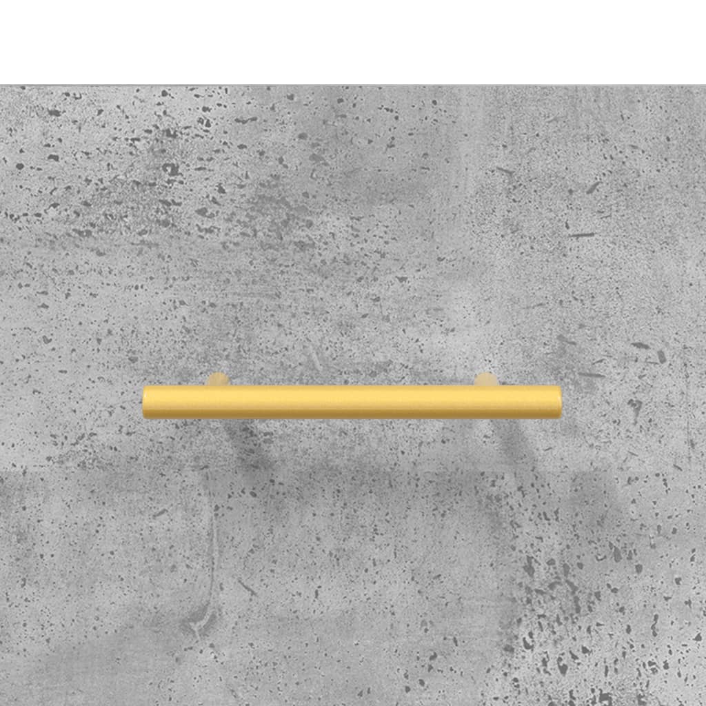 betonszürke szerelt fa TV-szekrény 80 x 36 x 50 cm