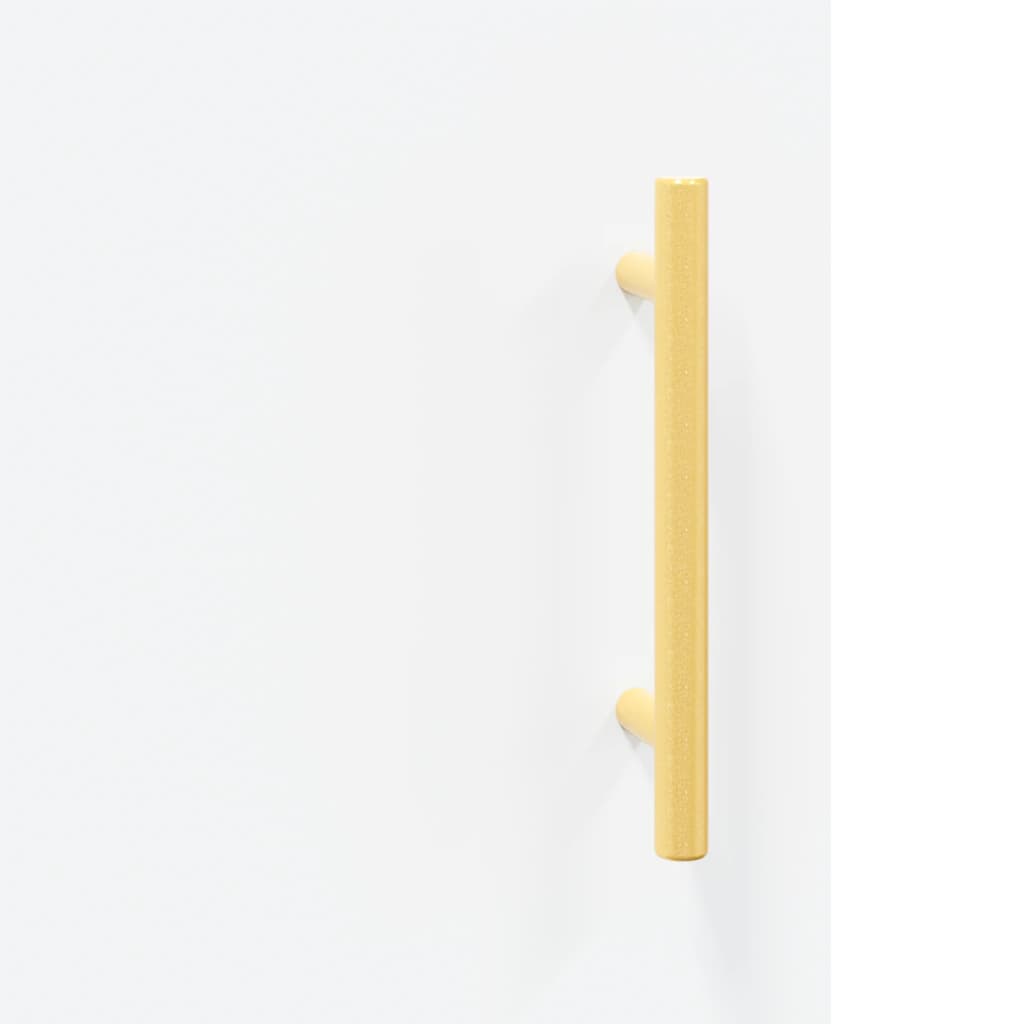 fehér szerelt fa TV-szekrény 150 x 30 x 50 cm