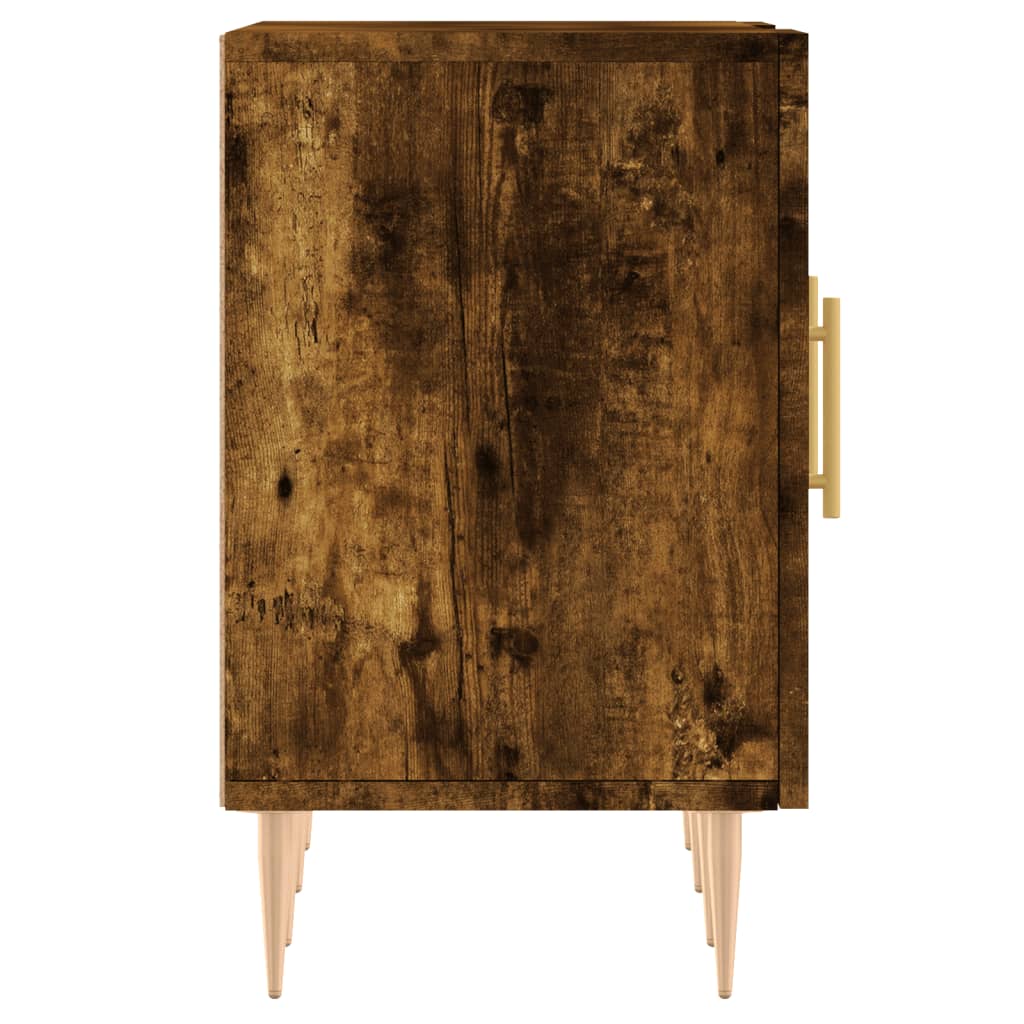 füstös tölgy színű szerelt fa TV-szekrény 150 x 30 x 44,5 cm