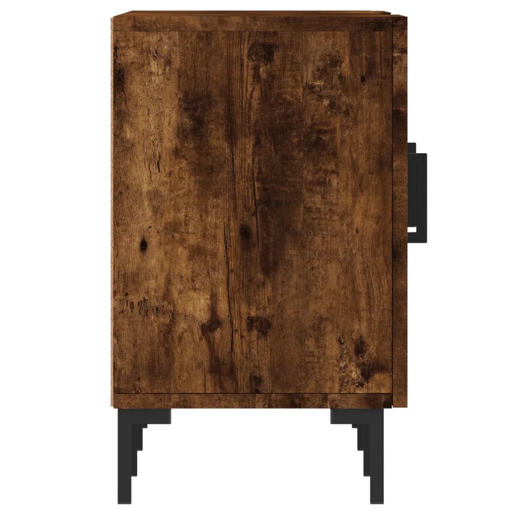 füstös tölgy színű szerelt fa TV-szekrény 150 x 30 x 44,5 cm