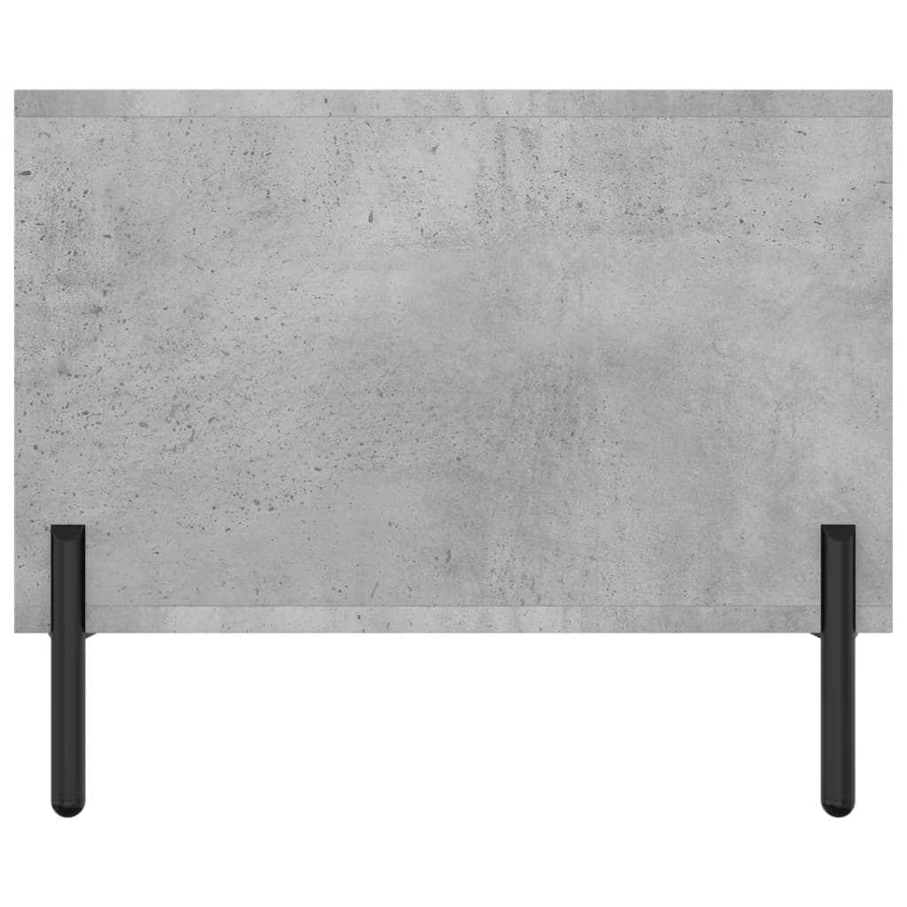 betonszürke szerelt fa dohányzóasztal 102 x 50 x 40 cm