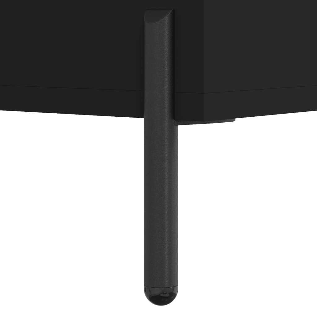 fekete szerelt fa cipőszekrény 60 x 35 x 105 cm