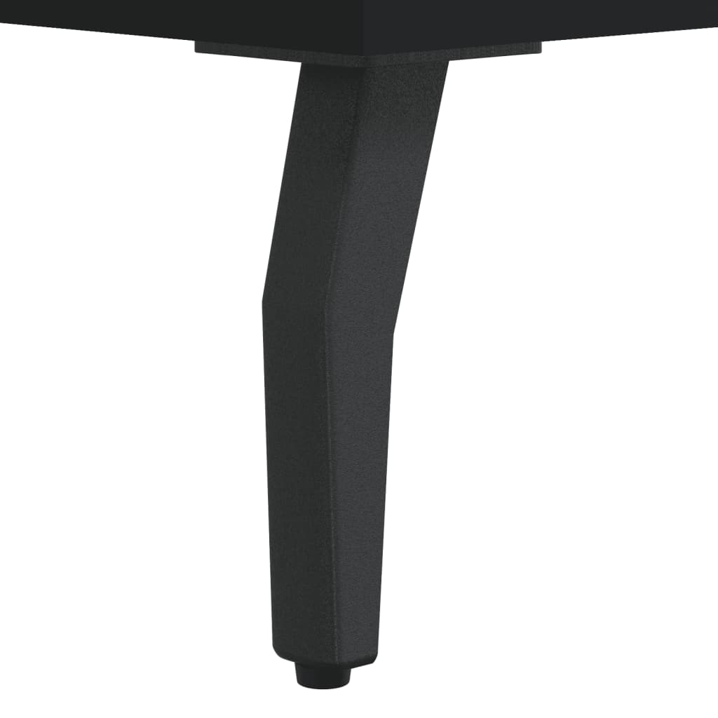 fekete szerelt fa cipőszekrény 60 x 35 x 105 cm