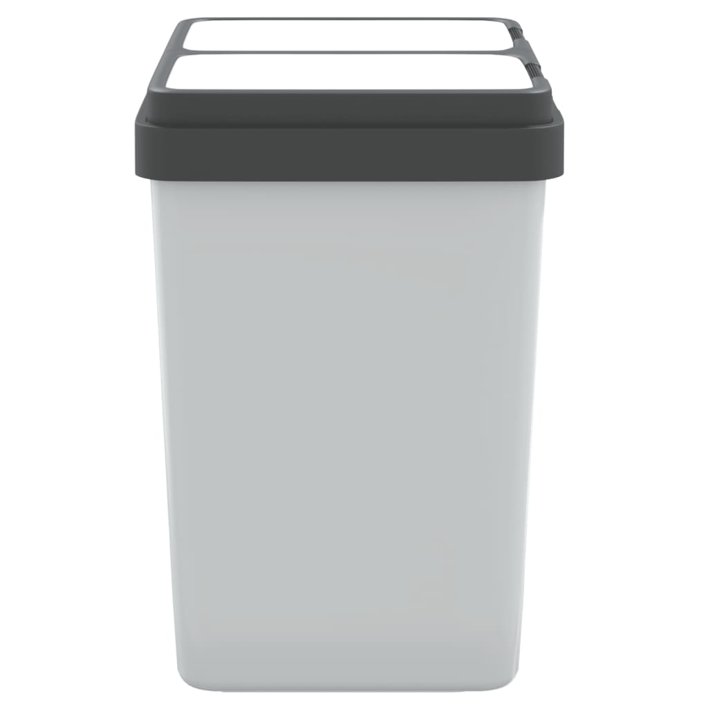 fehér dupla szemeteskuka 2x25 L