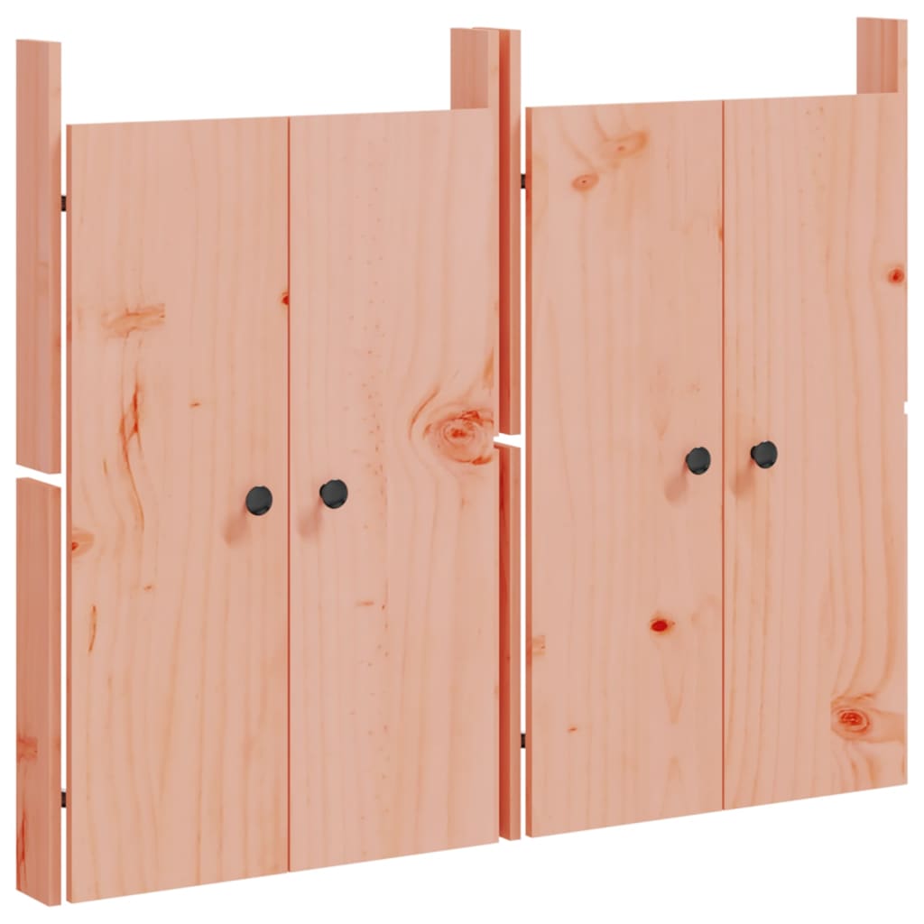 2 db tömör duglászfenyő MEPPEL kültéri konyhaszekrény ajtó 50x9x82 cm