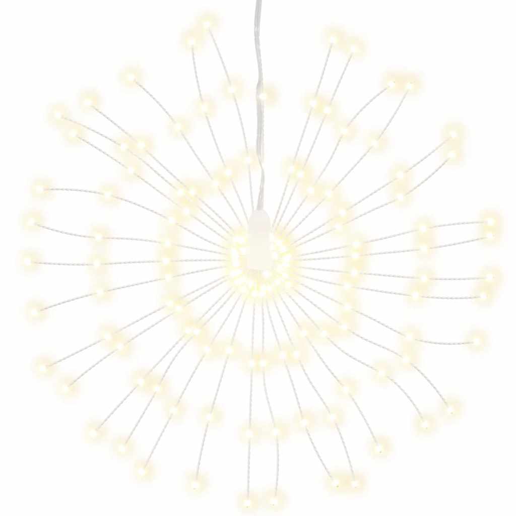 4 db karácsonyi meleg fehér csillagfény 140 db LED 17 cm