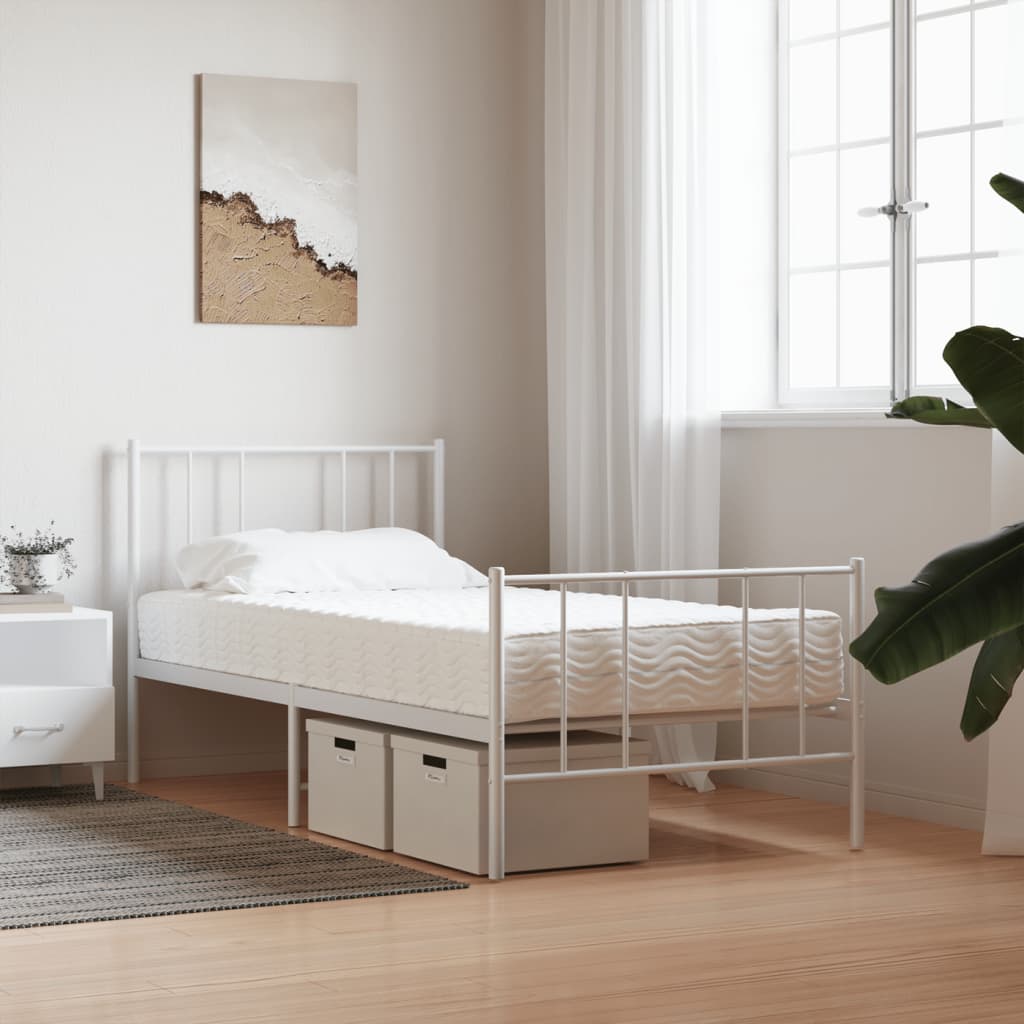 fehér H2/H3 keménységű habmatrac 80x200 cm