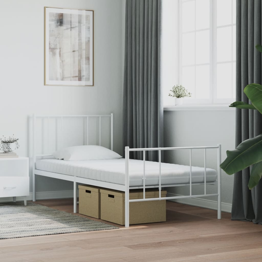 fehér 7 zónás 20 ILD keménységű habmatrac 90 x 200 cm