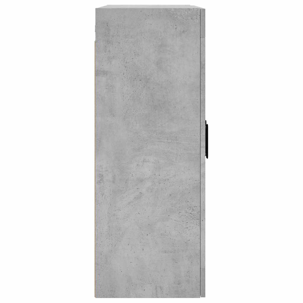 betonszürke fali szekrény 69,5x34x90 cm