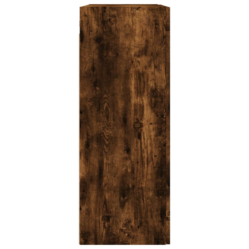 füstös tölgy színű fali szekrény 69,5 x 34 x 90 cm